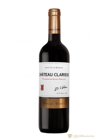 Bordeaux, Château Clarisse, Puisseguin-Saint-Emilion, Vieilles Vignes 2015