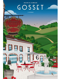 Champagne, Grand Rosé, Gosset 2
