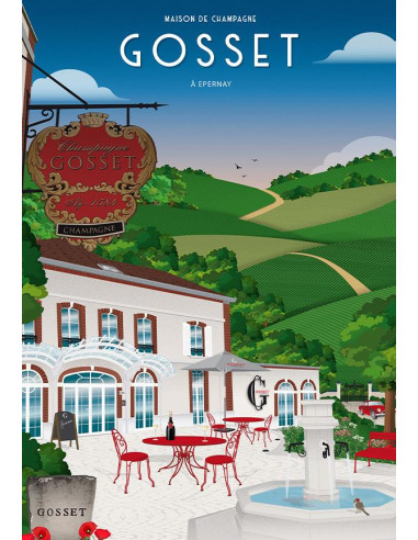 Champagne, Grand Rosé, Gosset