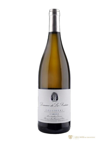 Roussillon, Collioure, Domaine de la Rectorie, l’Argile, Blanc, 2022