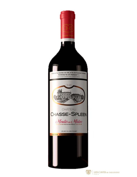 Bordeaux, Moulis en Médoc, Château Chasse-Spleen, 2015, Demi-bouteille