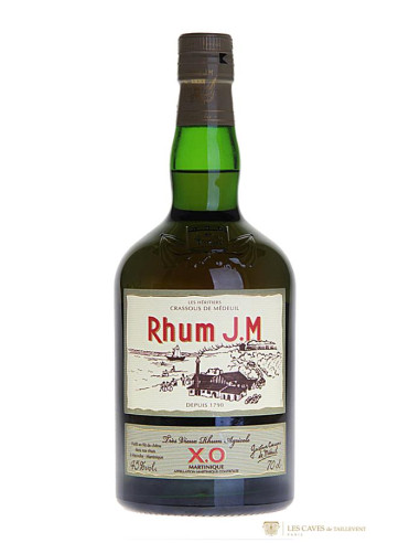 Martinique, AOC Martinique Contrôlée, Distillerie JM, « XO », 6 ans d’âge