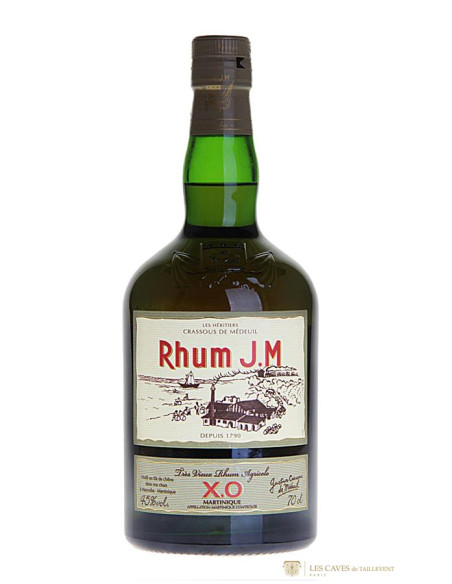 Martinique, AOC Martinique Contrôlée, Distillerie JM, « XO », 6 ans d’âge