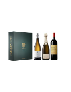 Coffret TRIO Vins et Champagne – 3 Bouteilles