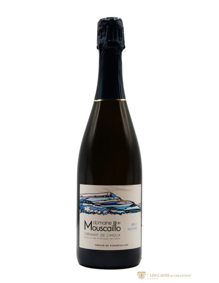 Languedoc-Roussillon, Crémant de Limoux, Domaine de Mouscaillo, Brut Nature, 2022