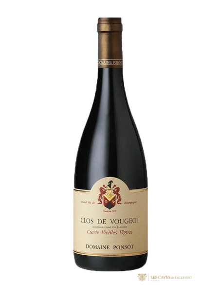 Bourgogne, Clos de Vougeot Grand Cru, Domaine Ponsot, Cuvée Vieilles Vignes, 2016