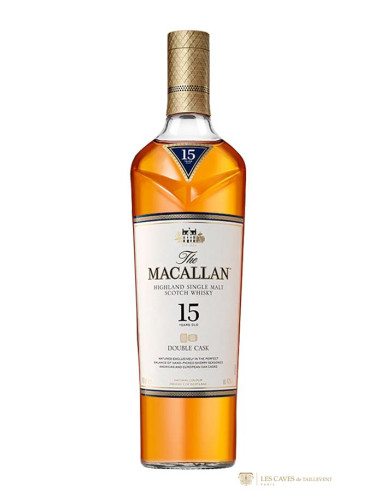 Whisky Macallan 15 ans Double Cask - Les Caves de Taillevent