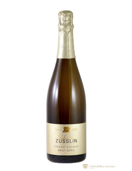 Alsace, Crémant d'Alsace, Domaine Valentin Zusslin, Brut Zéro, N.M