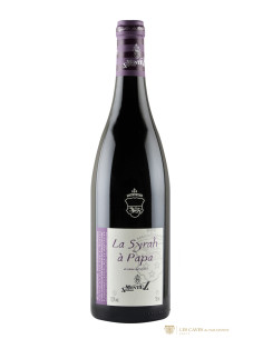 Vallée du Rhône, IGP Collines Rhodaniennes, Domaine du Monteillet, La Syrah à Papa, 2023