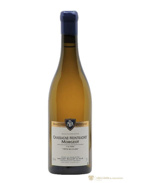 Bourgogne, Chassagne-Montrachet, Ballot-Millot, Tête de Clos Morgeot, 2016, Blanc