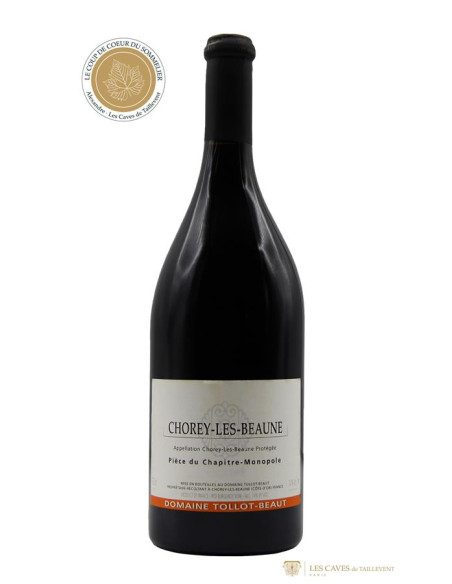 Bourgogne, Chorey-lès-Beaune, Tollot-Beaut, Pièce du Chapitre Monopole, 2011