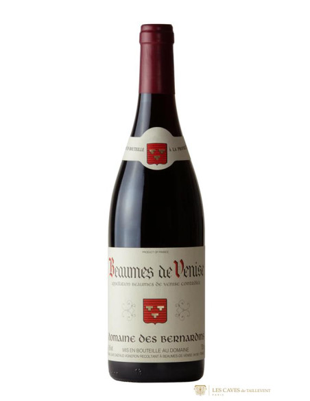 Vallée du Rhône, Beaumes-de-Venise, Domaine des Bernardins, 2018