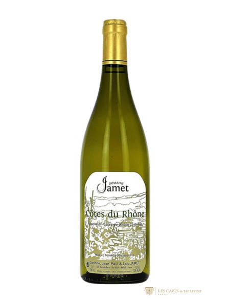 Vallée-du-Rhône, Côtes du Rhône, Domaine Jamet, 2021, Blanc