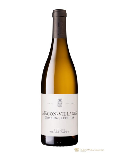 Bourgogne, Mâcon-Villages, Domaine Famille Paquet, Nos Cinq Terroirs, 2020