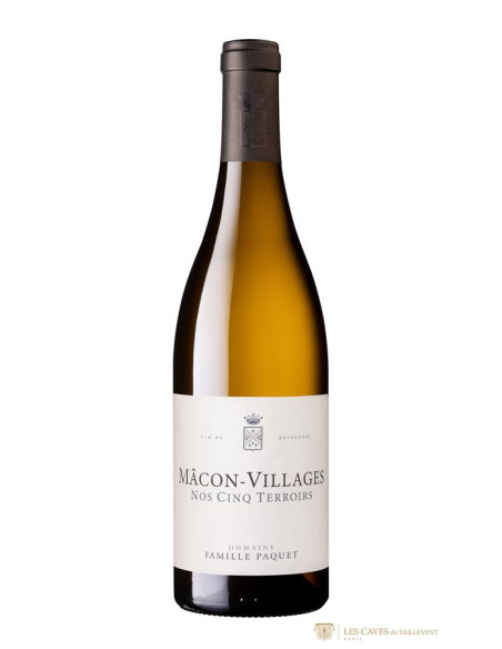 Bourgogne, Mâcon-Villages, Domaine Famille Paquet, Nos Cinq Terroirs, 2020