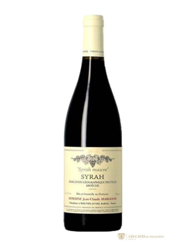 Vallée du Rhône, IGP Ardèche, Jean-Claude Marsanne, Syrah Mauve, 2021
