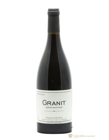 Corse, Ajaccio, Domaine Vaccelli, Granit Rouge, 2021