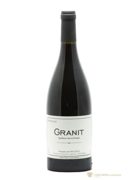 Corse, Ajaccio, Domaine Vaccelli, Granit Rouge, 2021