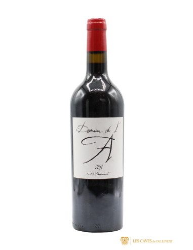 Bordeaux, Castillon - Côtes de Bordeaux, Domaine de l’A, 2011