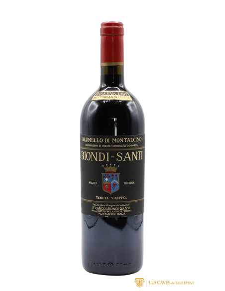 Italie, Biondi-Santi, Brunello di Montalcino Riserva, 1997