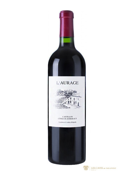 Bordeaux, Castillon-Côtes de Bordeaux, Domaine de l'Aurage 2015