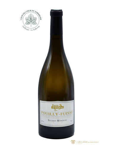 Pouilly-Fuissé, Denis Jeandeau, Secret Minéral, 2017