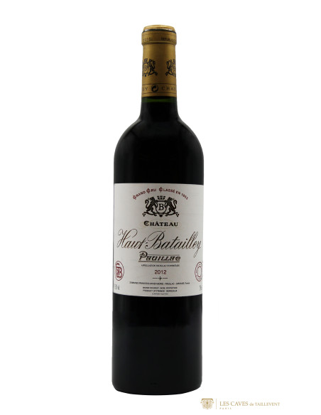Pauillac, Château Haut-Batailley, 2012, Caves de Taillevent