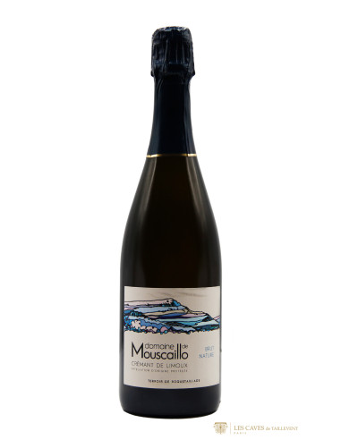 Languedoc-Roussillon, Crémant de Limoux, Domaine de Mouscaillo, Brut Nature, 2020