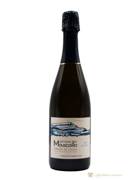 Languedoc-Roussillon, Crémant de Limoux, Domaine de Mouscaillo, Brut Nature, 2020