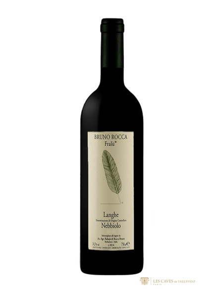 Bruno Rocca Nebbiolo Fralù 2021 - Les Caves de Taillevent