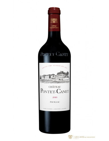 Bordeaux, Pauillac, Château Pontet-Canet, 2010, Demi-bouteille