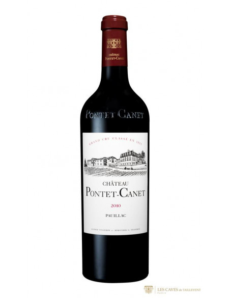 Bordeaux, Pauillac, Château Pontet-Canet, 2010, demi bouteille 37,5cl