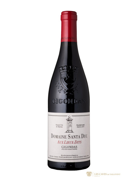 Vallée du Rhône, Gigondas, Domaine Santa Duc, Aux Lieux Dits, 2019