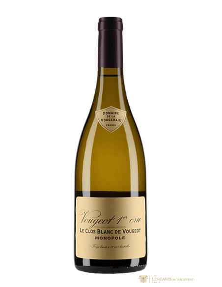Bourgogne, Vougeot, Domaine de la Vougeraie, Clos Blanc, 2019