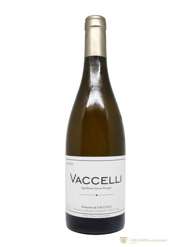 Corse, Ajaccio, Domaine Vaccelli, Blanc, 2022
