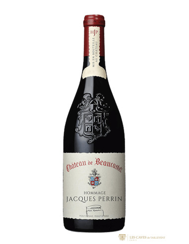 Vallée du Rhône, AOC Châteauneuf-du-pape, Château de Beaucastel, Hommage à Jacques Perrin, 2010