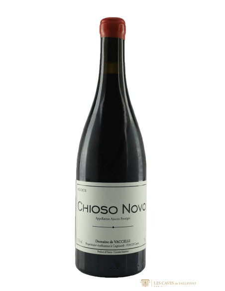 Corse, Ajaccio, Domaine Vaccelli, Chioso Novo, 2020, Rouge