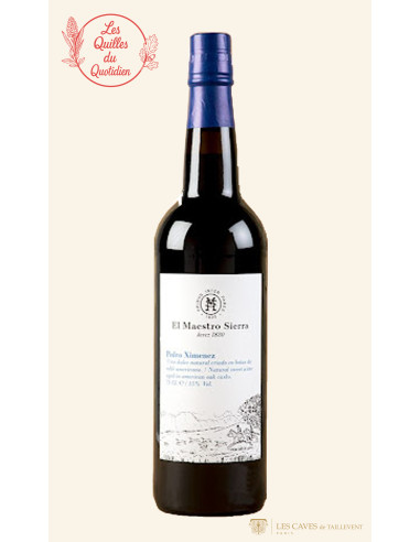 Espagne, Andalousie, Jerez-Xérès-Sherry, Bodega Maestro Sierra, Pedro Ximénez, N.M, 70 cl